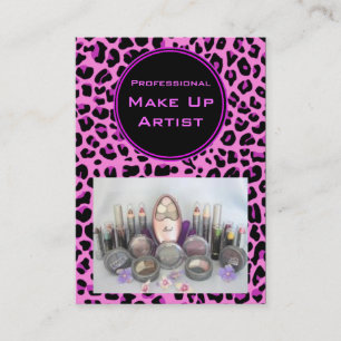 Make Up Artist Business Card