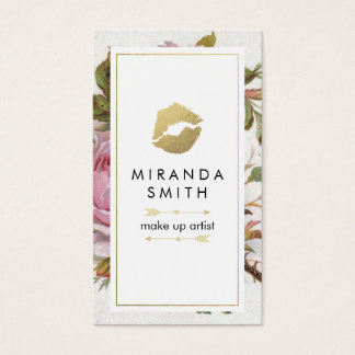 Make Up Artist Business Cards and Business Card Templates ...