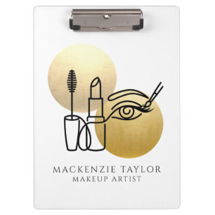 Make Up Artist Personalized Business Clipboard