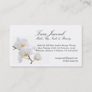 Make up, Beauty and Nails Business Card
