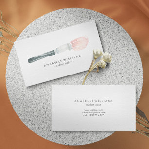 Make Up Brush Business Card