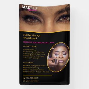 Make up Class Editable Banner