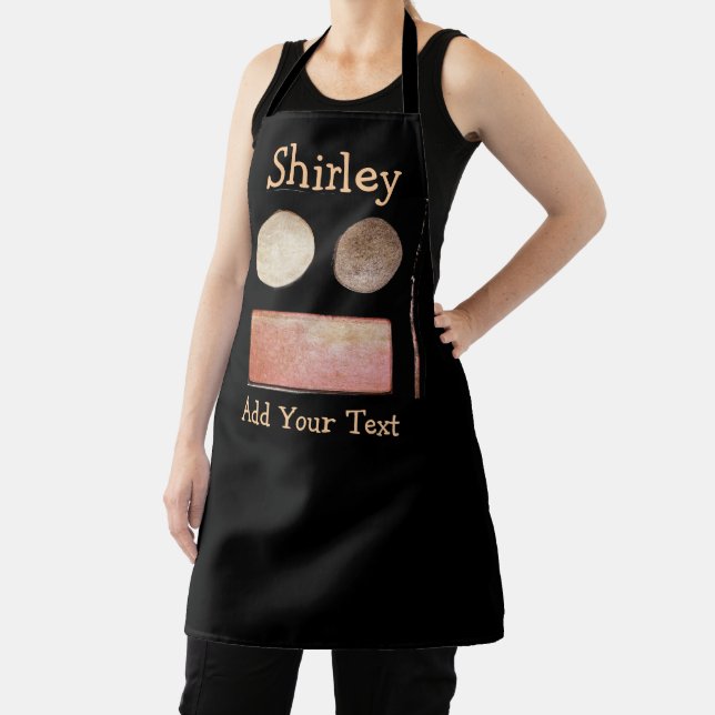 Make-Up Palette-Face by Shirley Taylor Apron (Insitu)