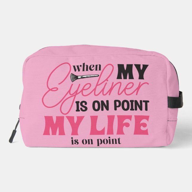 Make Up Quote Dopp Kit (Back)