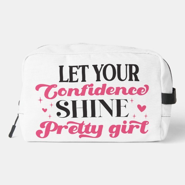Make Up Quote Dopp Kit (Back)
