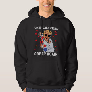 Make Valentines Great Again Trump Salt Hearts Hoodie