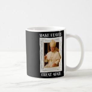 Make Vatican Great Again Funny Pope Trump Retro Ch Coffee Mug
