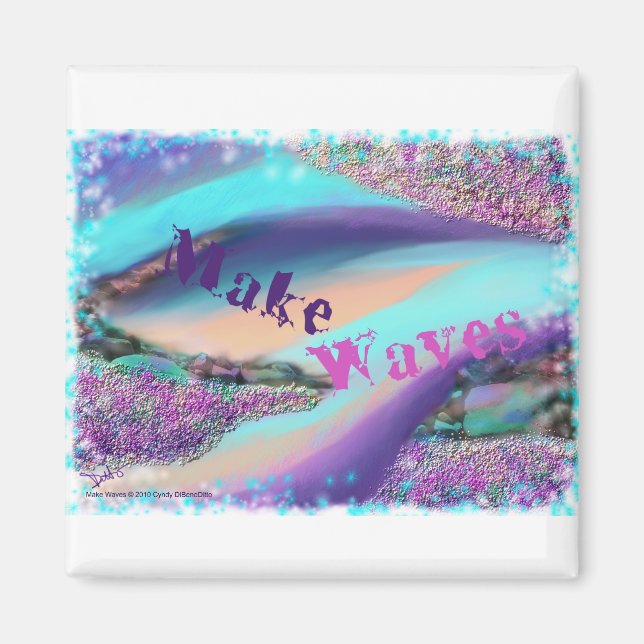 Make waves magnet (Front)