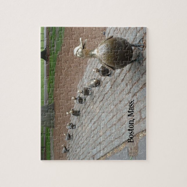 Make Way for Ducklings Jigsaw Puzzle (Vertical)