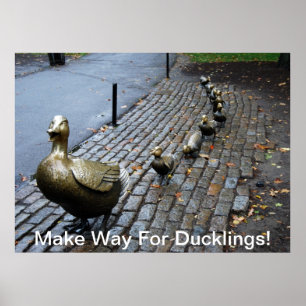 Make Way for Ducklings! Poster