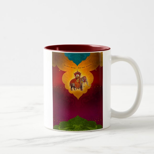 Make Way for the Queen! Two-Tone Coffee Mug (Right)