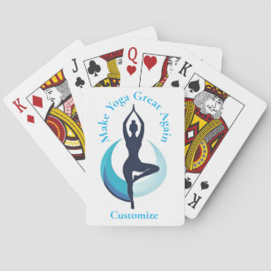 Make Yoga Great Again Thunder_Cove Playing Cards