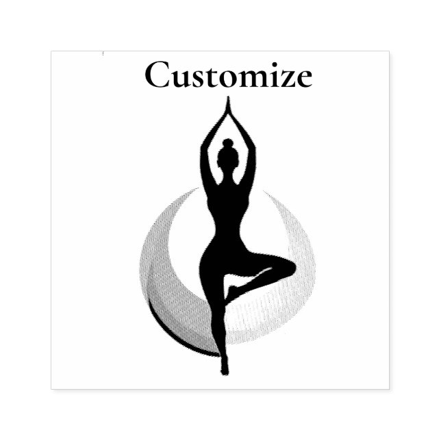 Make Yoga Great Again Thunder_Cove Rubber Stamp (Imprint)