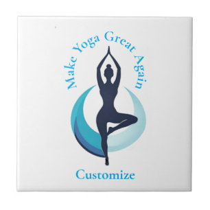 Make Yoga Great Again Thunder_Cove Tile