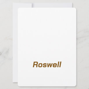 Make Your Brand 6.5" x 8.75" Rounded Invitation