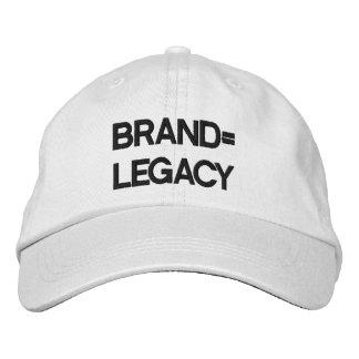 make your brand your LEGACY Embroidered Hat