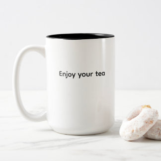 make your day Two-Tone coffee mug