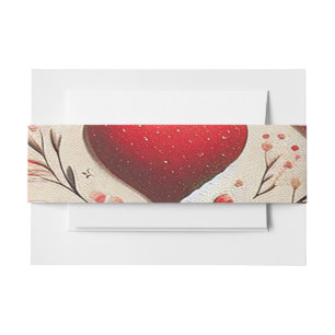 Make Your Favourite Product from Multiple design  Invitation Belly Band