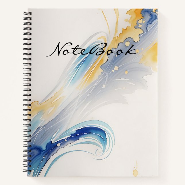 Make Your Ideas Come Alive with Our 8.5 x 11 Notebook (Front)