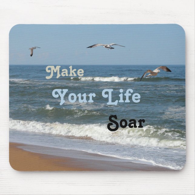 Make Your Life Soar Mouse Pad (Front)