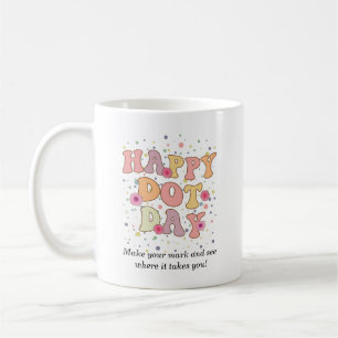 Make your mark and see where it takes you. Dot Day Coffee Mug