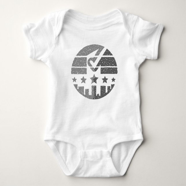 Make Your Mark Baby Bodysuit (Front)