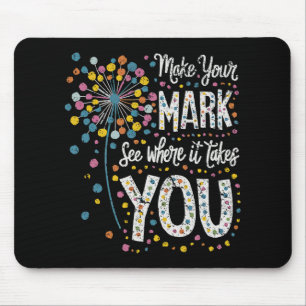 Make Your Mark Happy Dot Day 2024 Dandelion Mouse Pad