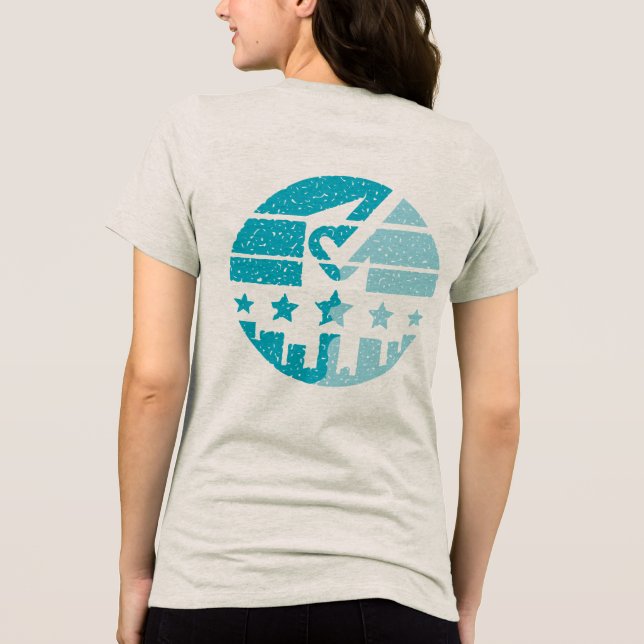 Make Your Mark Tri-Blend Shirt (Back)