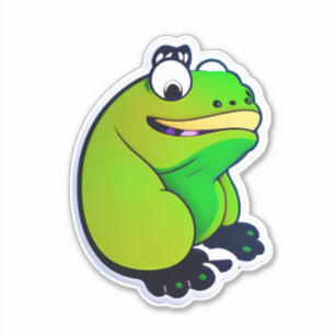 Make Your Mark with Froggy Sticker Art