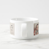 Make Your Own 6 Photo Personalized Bowl (Back)