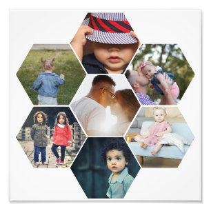 Make your own 7 photo Personalized Template Print
