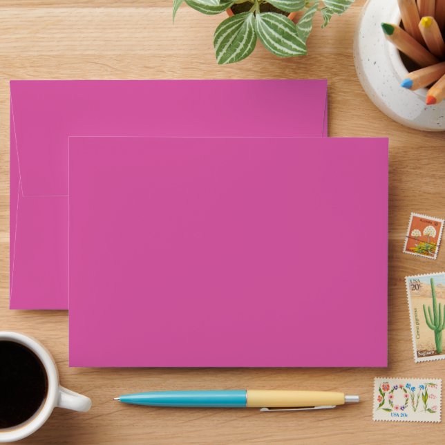 Make Your Own A7 Greeting Card with Unique Style Envelope (Desk)
