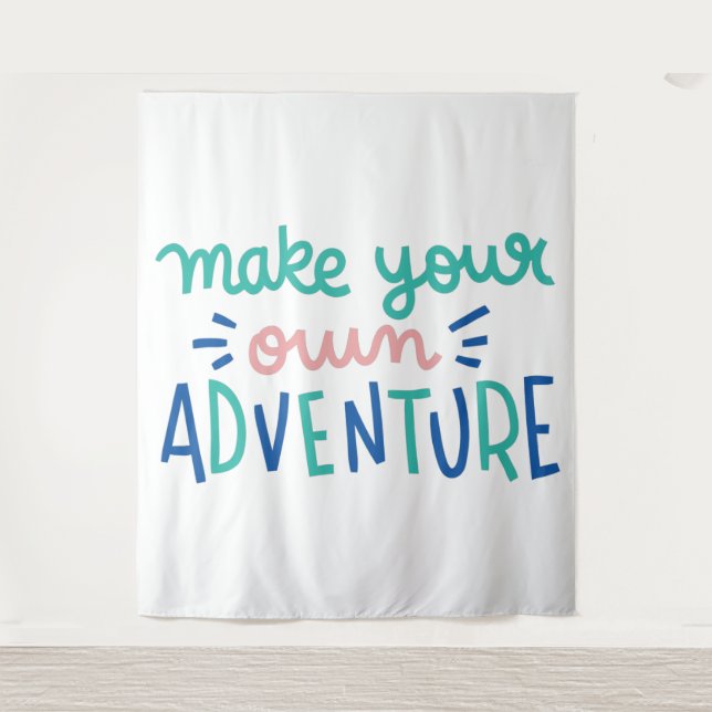 Make your own adventure tapestry (Front)