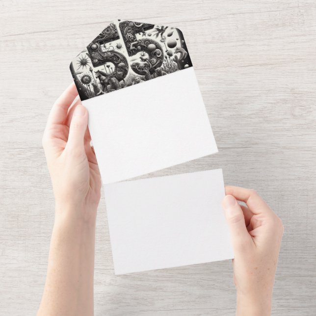 Make Your Own All In One Invitation (Tearaway)