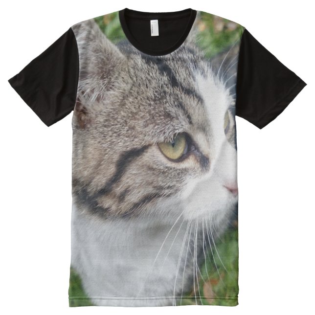 Make your own all over photo t shirt | Add image (Front)