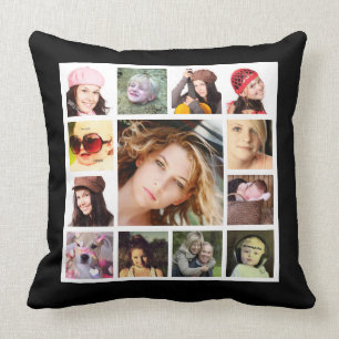 Make Your OWN Bold Photo Collage Throw Pillow