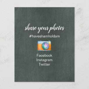 Make Your Own Chalkboard Wedding Sign Budget