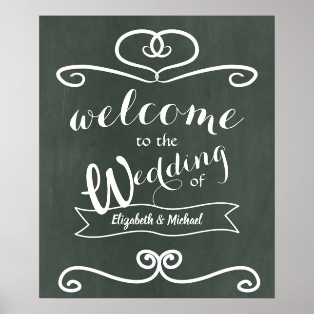 Make Your Own Chalkboard Wedding Sign Budget (Front)