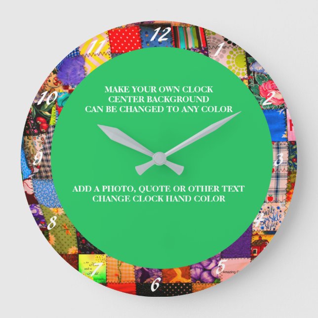 MAKE YOUR OWN CLOCK   (Front)
