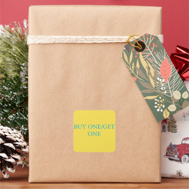 MAKE YOUR OWN CORPORATE BUSINESS STICKERS (Holiday)