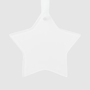 Make Your Own Custom Acrylic Star Ornaments
