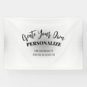 Make Your Own Custom Banner