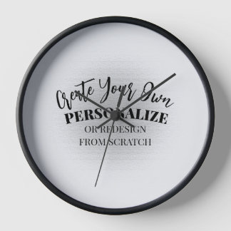Make Your Own Custom Clock