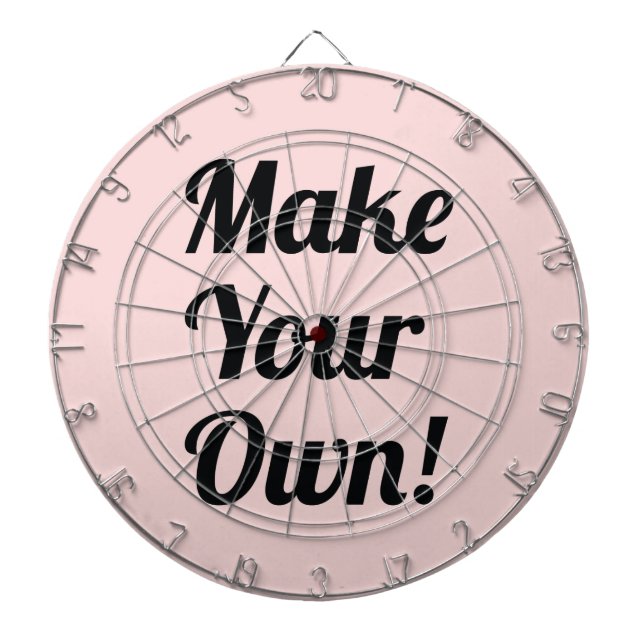 Make Your Own Custom Gift Dartboard (Front)