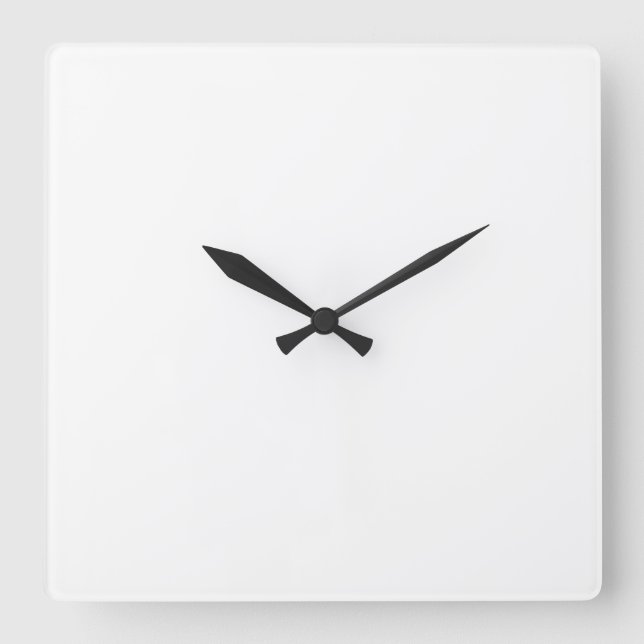 Make Your Own Custom Large Square Wall Clocks (Front)