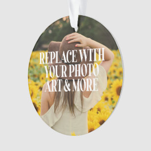 Make your own custom made personalized ornament