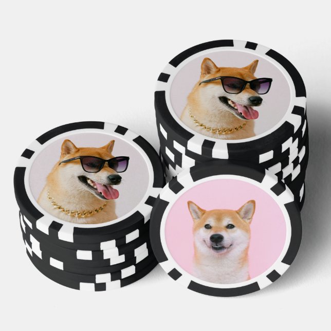 Make your own custom made personalized poker chips (Stack)