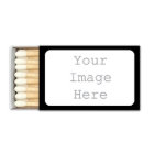 Make Your Own Custom Matches - Black Matchboxes