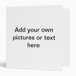 Make your own custom personalised binder