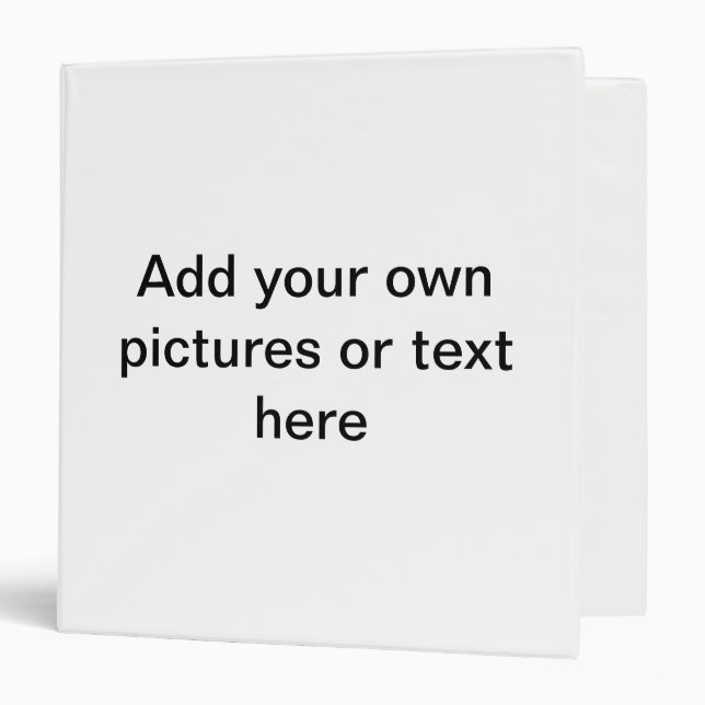 Make your own custom personalised binder (Front/Inside)